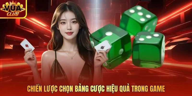 Chiến lược chọn bảng cược hiệu quả trong game
