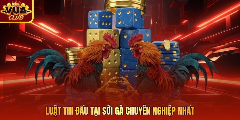 Luật thi đấu tại sới gà chuyên nghiệp nhất